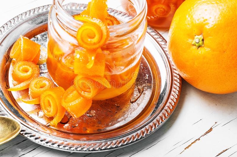 Orange peel jam (photo-recipe)