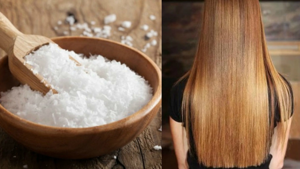 Маска для волос из соды и соли волоса